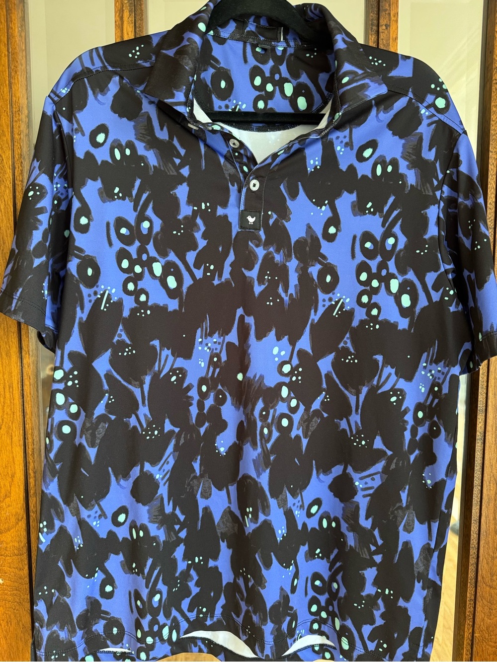 Bad Birdie Men’s Golf Polo | Nocturnal by Nature | Large